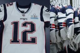 La indumentaria con la que los Pats jugarán el Super Bowl LII el 4 de febrero.