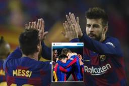 Gerard Piqué le dijo adiós a Leo Messi y recordó el año que inició su amistad.