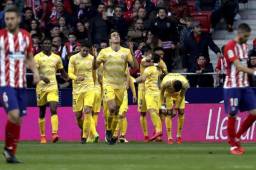 'Portu' celebrando su tanto ante el Atlético de Madrid.