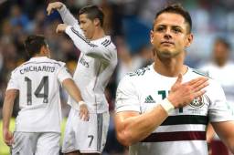 Chicharito Hernández militó por solo una temporada en el Real Madrid y anotó uno de los goles más recordados por el club.