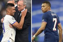 Florentino Pérez restó importancia a lo ocurrido con Mbappé y celebra la Champions League.