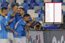 El Nápoles volvió a ganar en la Serie A y continúa líder con marca perfecta en Italia.