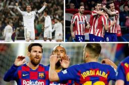 La Liga de España regresa con el Barcelona y Real Madrid buscando el título a falta de 11 fechas.