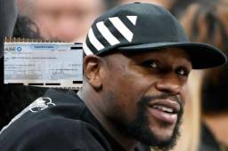 Mayweather se ofreció a pagar el funeral de George Floyd y mandó un cheque con una cifra muy alta.