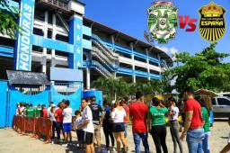 Los directivos de la Liga Nacional confirmarán en las próximas horas el día y hora del encuentro Marathón vs Real España. Fotos Archivo