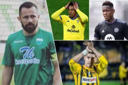 Alfredo Mejía está cerca de volver a la primera división de Grecia después de cuatro años.