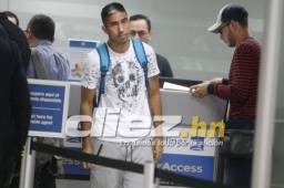 Santiago Vergara salió este miércoles de Honduras con rumbo a Estados Unidos. FOTO: DIEZ.HN