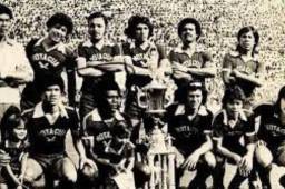 La foto que compartió Héctor Zelaya del Motagua que fue campeón con Néstor Matamala.