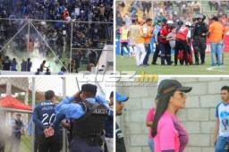 Te presentamos las mejores imágenes que dejó el clásico Motagua-Olimpia en el estadio Carlos Miranda de Comayagua, donde los blancos ganaron por 2-1. FOTOS: David Romero y Ronal Aceituno.