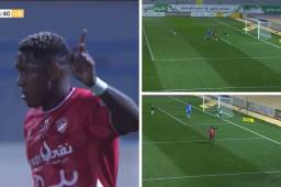 ¡Doblegó al portero! Romell Quioto se estrenó como goleador en Arabia Saudita y sentenció la goleada del Al Arabi