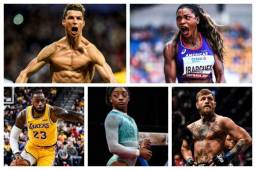 Cristiano Ronaldo, LeBron James, Amanda Nunes y Simone Biles son algunos de los deportistas con mejor cuerpo del mundo. Mira quienes están dentro de la lista:
