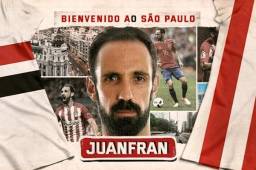 Juanfran Torres jugará con el Sao Paulo de Brasil tras salir del Atlético de Madrid.