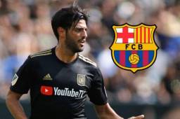 El mexicano Carlos Vela pudo convertirse en futbolista del Barcelona, pero los Angeles FC no lo dejó ir.