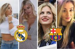 Hay nuevos jugadores en el FC Barcelona y te presentamos a sus parejas previo al clásico ante el Real Madrid. ¿Quiénes son las más bellas?