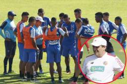 La Selección de Honduras se prepara únicamente con jugadores hondureños para este compromiso frente a Jamaica y el TC tico, Óscar Ramírez, la estará espiando.