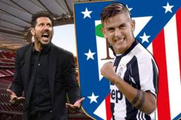 Simeone, aunque confirmó su encuentro con Dybala, no dijo más; si interesa o no para su próxima temporada.