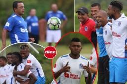 Te dejamos las mejores fotografías que captó el lente de DIEZ este viernes en el entreno de Olimpia previo a su partido contra Platense en Puerto Cortés.