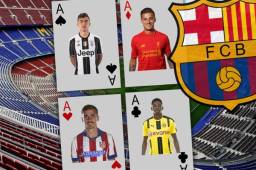 Dybala, Coutinho, Griezmann y Dembele son los jugadores que suenan en la entidad española.