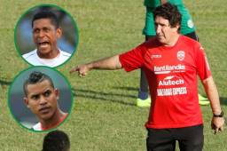 Vargas le mandó un mensaje claro a Costly; si quiere jugar y que lo traten bien que vaya a Marathón, pero si quiere dinero que ni se acerque. FOTOS: Neptalí Romero/DIEZ.HN