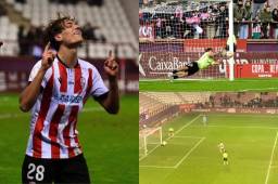 Girona quedó eliminado de la Copa del Rey por culpa de Pol Arnau, lateral que la hizo de portero.