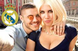 La hermosa Wanda Nara ha 'jugado' con la prensa sobre el futuro de Mauro Icardi.