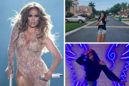 La catracha de 15 años estará en el Super Bowl LIV entre Chiefs y 49ers, ella bailará en el show de mediotiempo junto a la famosas cantante Jennifer López. (Fotos: Instagram Vicky Losk ).