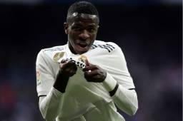 Vinicius Jr anotó su primer gol con el Real Madrid en la Liga de España. Solari se estrenó con gane en la Liga.