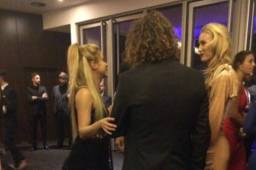 La cantante colombiana Shakira fue una de las invitadas de lujo a la boda de Messi.