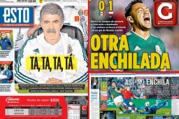 La prensa mexicana llamó 'sinvergüenzas' a los jugadores por perder partido amistoso contra Chile. En el país andino hablan de un alivio para Rueda.
