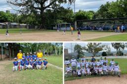 Los pequeños volvieron a disfrutar del béisbol de ligas menores.