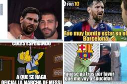 Te presentamos los mejores memes de Messi y el anuncio de su salida del FC Barcelona. Esto es lo más viral en las redes sociales.