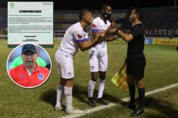 Marathón en comunicado instó a las autoridades correspondientes a investigar y castigar lo ocurrido con el asesor arbitral Wilson Matute en la ida de la final.