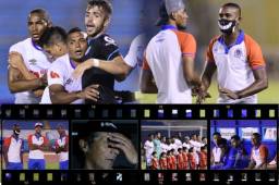 El Olimpia enfrentó al Comunicaciones de Guatemala en el estadio Olímpico de San Pedro Sula en el juego de ida por los cuartos de final de la Liga de Concacaf.