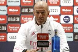 Zinedine Zidane está feliz con el plantel que tiene en el Real Madrid.