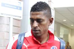 El delantero Carlo Costly no estará en el partido del fin de semana con el Olimpia frente al Vida el domingo en Tegucigalpa. Foto Juan Salgado