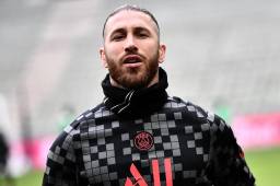 Sergio Ramos solo suma un partido con el PSG desde que arrancó la temporada 2021-22.