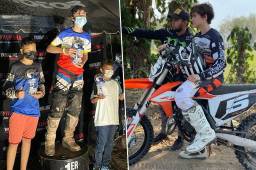 Juan Diego Bendaña, el jovencito de 14 años que ya es bicampeón nacional de Motrocross en Honduras