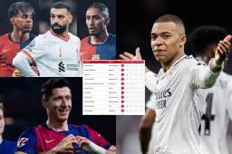 Kylian Mbappé se ha metido entre los máximos goleadores de la Champions League.