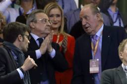 Florentino Pérez dejó claro que están contentos con el trabajo de Keylor Navas.