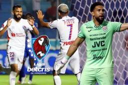 Jorge Álvarez y César Samudio comandan el listado del mejor jugador del fútbol hondureño.