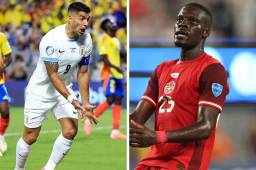 Uruguay y Canadá medirán fuerzas por el tercer lugar de la Copa América. Foto: AFP
