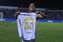 El pequeño jugador del Olimpia brilló en el presente torneo Apertura y anotó gol en el juego de la gran final.