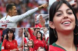La novia de Cristiano Ronaldo, Georgina Rodríguez, se robó las miradas este miércoles en el estadio Olímpico de Luzhnikí, además sorprendió al mostrar un anillo que podría ser el de compromiso.
