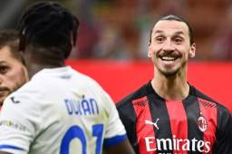 Ibrahimovic y Zapata mantuvieron un curioso pique cuando estaba a punto de terminar el Milan-Atalanta.