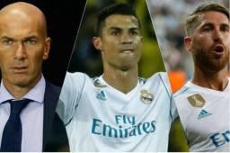 Zidane asegura que CR7 y Ramos son líderes, pero cada uno en un lugar diferente.