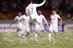 Carlos Will Mejía anotó el gol quee dio el título al Olimpia en la Liga de Concacaf.