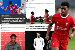 El joven nacido en Honduras, Keyrol Figuroa, fue fichado por el primer equipo del Liverpool y así han reaccionado los medios.