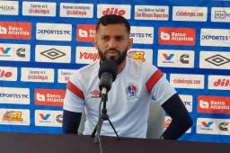 Jorge Álvarez dice que los titulares deben salir convencidos de que pueden remontar el duelo ante Real España. Foto Diez: Victor Bustillo