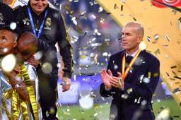 Zinedine Zidane ganó su décima copa con el Real Madrid, nunca ha perdido.
