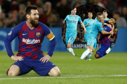 Barcelona no pudo pasar del empate ante el Slavia Praga en el Camp Nou por la fase de grupos de la Champions League.
